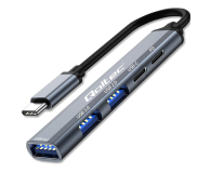 QOLTEC USB-C USB-C PD, USB-C, USB 3.0/2.0 53790 - 1213291 - zdjęcie 1